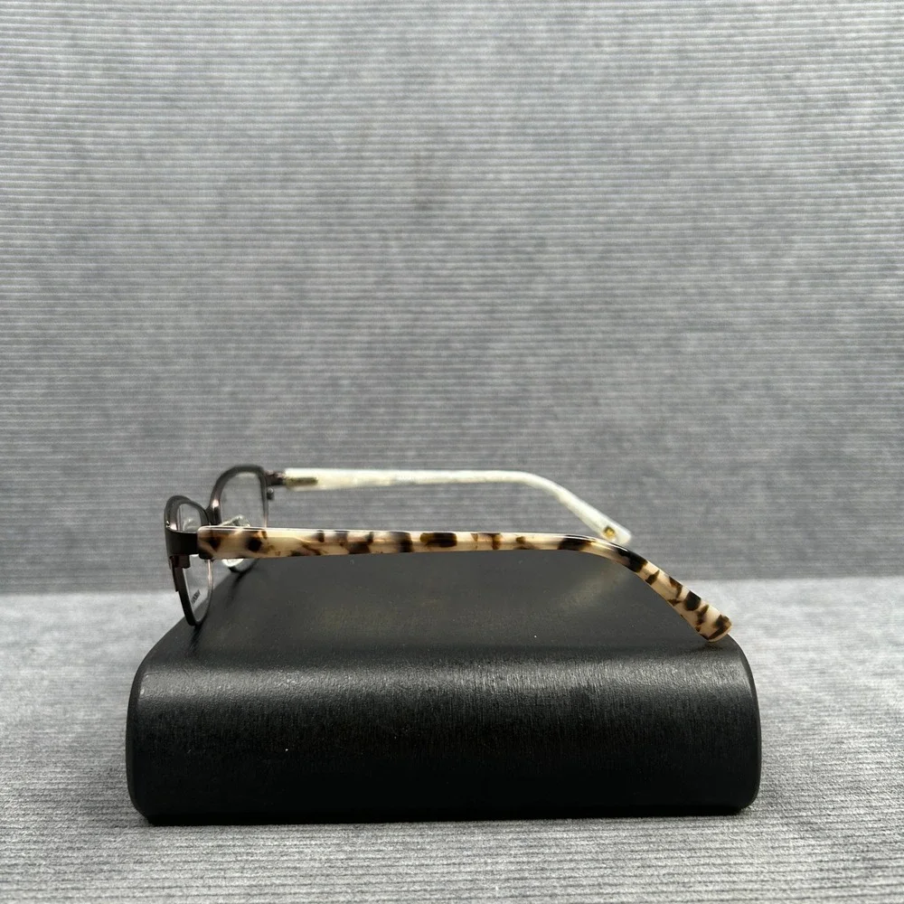 Marchon NYC Uptown M-NEUE 250 Brown Cat Eye Y2k Eyeglasses Frames 53-16-135